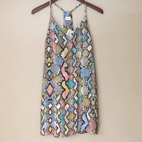 Le Lis Dresses & Skirts - LE LIS Snake Skin Print Sleeveless Dress | Size S